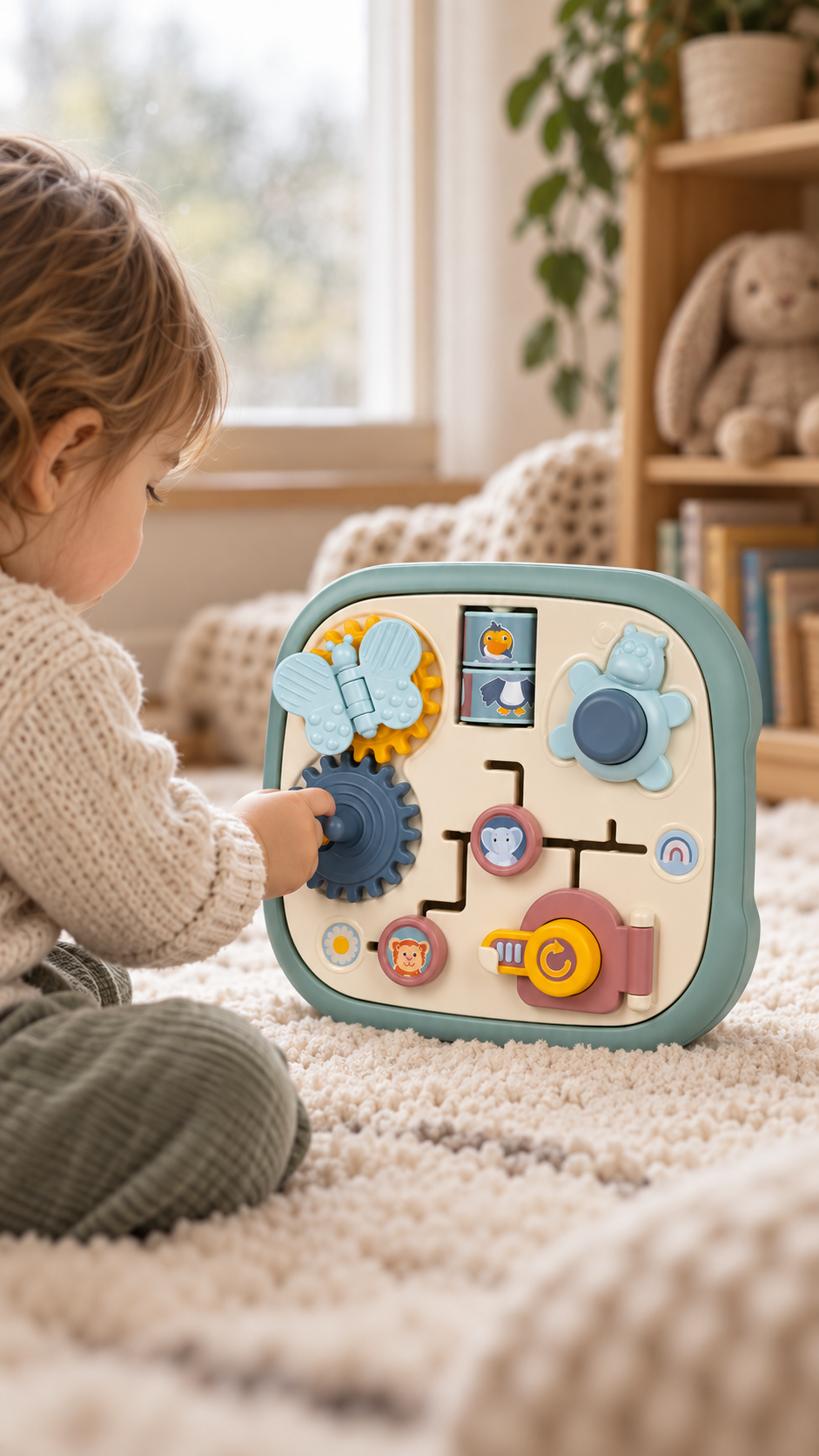 Tablette d’activités sensorielle